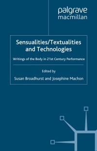 Cover image: Sensualities/Textualities and Technologies 9780230220256