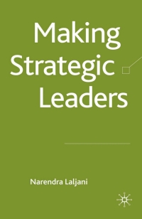 Cover image: Making Strategic Leaders 9780230577497