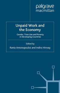 Cover image: Unpaid Work and the Economy 9780230217300