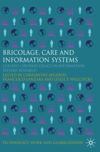 Titelbild: Bricolage, Care and Information 9780230220737