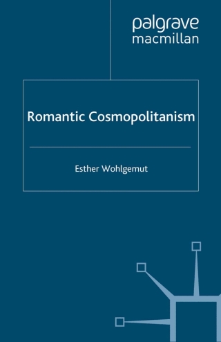 Cover image: Romantic Cosmopolitanism 9780230232044