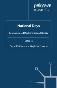 Cover image: National Days 9780230236615