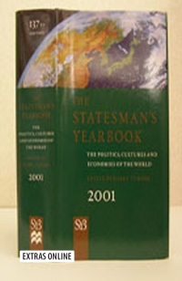 Cover image: The Statesman's Yearbook 2001 1st edition 9780333775660