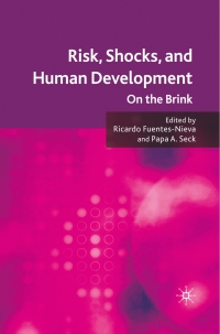 Titelbild: Risk, Shocks, and Human Development 9780230223905