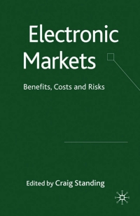 Cover image: Electronic Markets 9780230229228