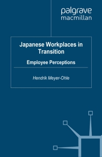 Cover image: Japanese Workplaces in Transition 9780230229389