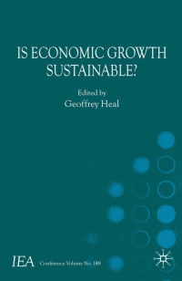Cover image: Is Economic Growth Sustainable? 9780230232471