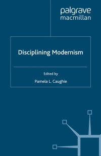 Imagen de portada: Disciplining Modernism 9780230235083