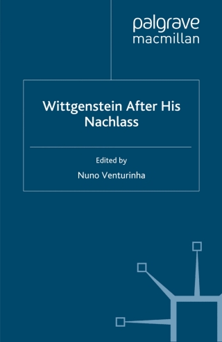 Imagen de portada: Wittgenstein After His Nachlass 9780230232662