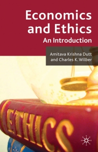 Titelbild: Economics and Ethics 9780230575950