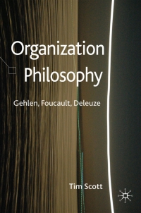 Cover image: Organization Philosophy 9780230247222