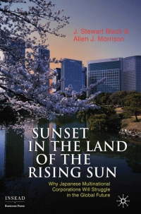 表紙画像: Sunset in the Land of the Rising Sun 9780230252226