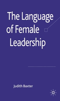 Titelbild: The Language of Female Leadership 9781403997883