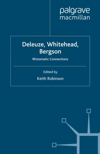 Imagen de portada: Deleuze, Whitehead, Bergson 9780230517721