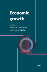 صورة الغلاف: Economic Growth 9780230238824