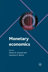Cover image: Monetary Economics 9780230238879