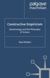 Titelbild: Constructive Empiricism 9780230247536