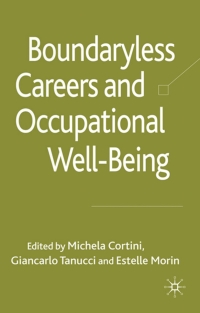 Cover image: Boundaryless Careers and Occupational Wellbeing 9780230236608