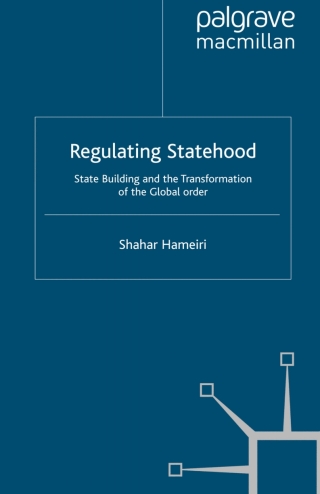 Imagen de portada: Regulating Statehood 9780230251861
