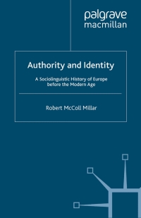 Cover image: Authority and Identity 9780230232556
