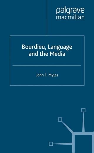 Cover image: Bourdieu, Language and the Media 9780230222090