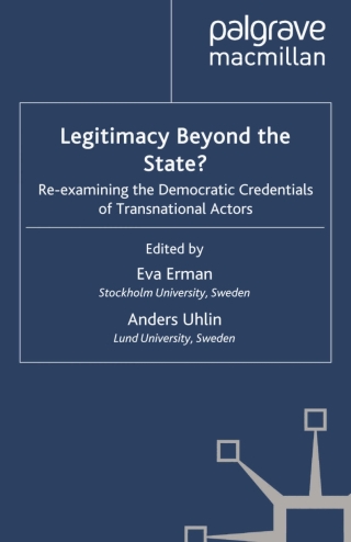 Imagen de portada: Legitimacy Beyond the State? 9780230239074