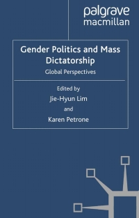 Imagen de portada: Gender Politics and Mass Dictatorship 9780230242043