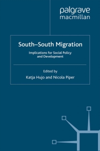 Cover image: South-South Migration 9780230271586