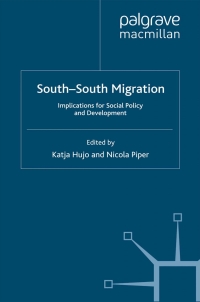 Imagen de portada: South-South Migration 9780230271586