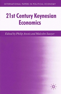 Immagine di copertina: 21st Century Keynesian Economics 9780230236011