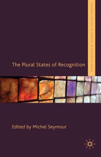 Imagen de portada: The Plural States of Recognition 9780230231931