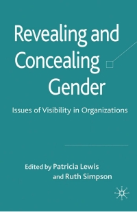 Cover image: Revealing and Concealing Gender 9780230212114