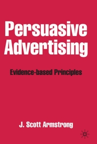 Cover image: Persuasive Advertising 9781403913432