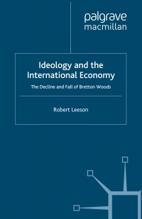 Titelbild: Ideology and the International Economy 9781403903709