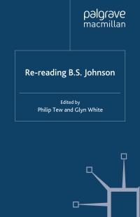 Cover image: Re-reading B. S. Johnson 9780230524927