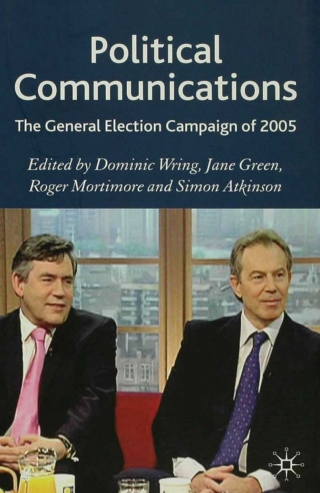 Imagen de portada: Political Communications 9780230001305