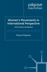 صورة الغلاف: Women’s Movements in International Perspective 9780333786772
