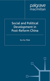 Omslagafbeelding: Social and Political Development in Post-reform China 9780333734025