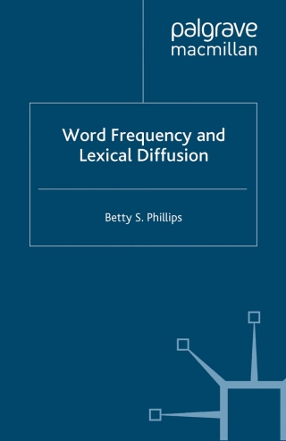 Imagen de portada: Word Frequency and Lexical Diffusion 9781403932327
