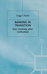 Cover image: Banking in Transition 9780333751350