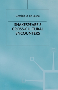 Imagen de portada: Shakespeare's Cross-Cultural Encounters 9780333740163