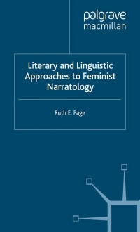 Immagine di copertina: Literary and Linguistic Approaches to Feminist Narratology 9781403991164