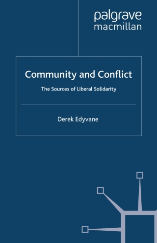 صورة الغلاف: Community and Conflict 9780230506862