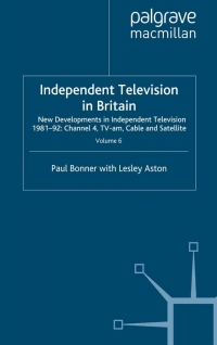 Cover image: Independent Television in Britain 9781349396207