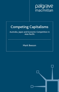 Imagen de portada: Competing Capitalisms 9780333747742