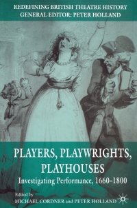 Immagine di copertina: Players, Playwrights, Playhouses 9780230250574