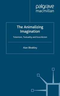 Cover image: The Animalizing Imagination 9780333770825