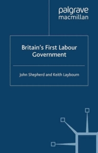 Cover image: Britain’s First Labour Government 9781403915726