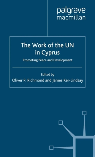 Cover image: The Work of the UN in Cyprus 1st edition 9781349422661