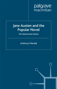 Imagen de portada: Jane Austen and the Popular Novel 9780230008960